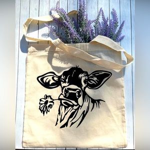 “Cow” Reusable Tote Bag